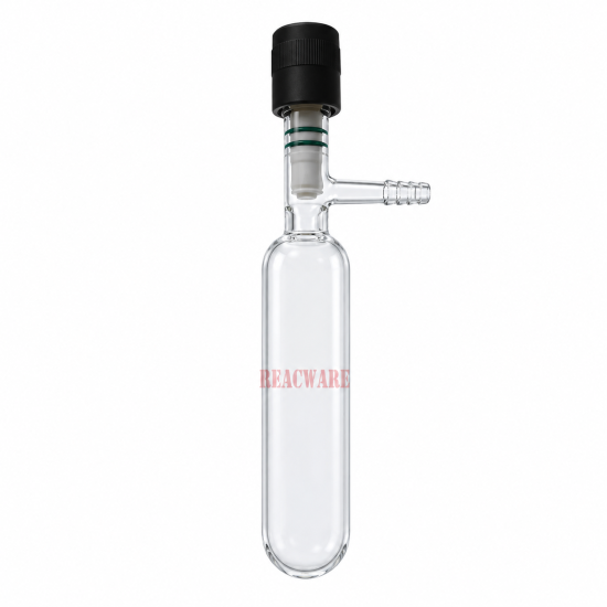 Reaction Tube, High-Vacuum Valve