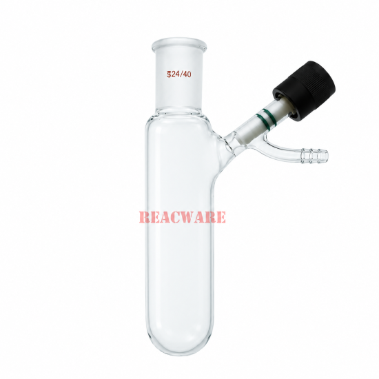 Reaction Tube, High-Vacuum Valve