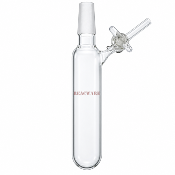 Reaction Tube, Glass Stopcock, Out Joint